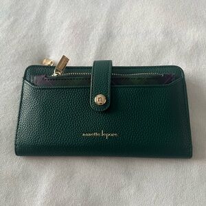 Nanette Lepore Dark Green Wallet